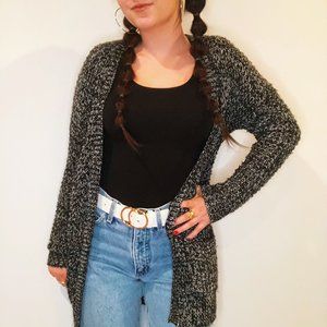 SALT & PEPPER CARDIGAN